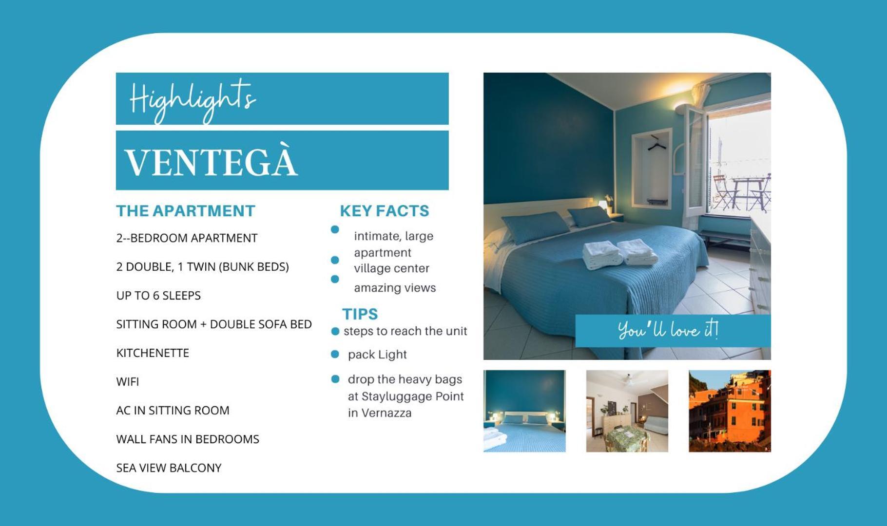 Ventega Sea View Apartment 韦尔纳扎 外观 照片